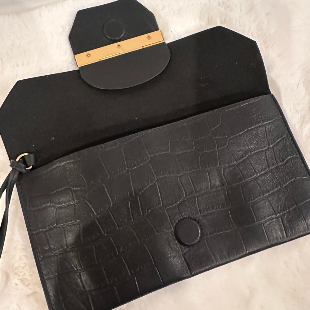 All Saints Ursa Leather Wallet/Clutch - Picture 5 of 6
